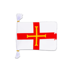 Großbritannien Guernsey Fahnenkette 15 x 22 cm, 3 m
