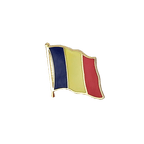Tchad Pin's drapeau 2 x 2 cm
