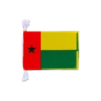 Guinea Bissau Fahnenkette 15 x 22 cm, 3 m