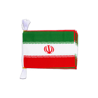 Iran Mini Guirlande fanion 15 x 22 cm, 3 m
