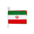 Iran Fahnenkette 15 x 22 cm, 3 m