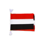 Mini Guirlande fanion Yémen 15 x 22 cm, 3 m