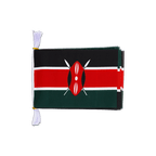 Kenya Mini Guirlande fanion 15 x 22 cm, 3 m