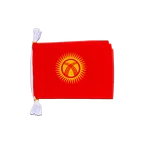 Kyrgyzstan Flag Bunting 6x9", 3 m