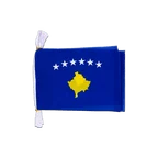 Kosovo Flag Bunting 6x9", 3 m