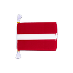 Latvia Flag Bunting 6x9", 3 m