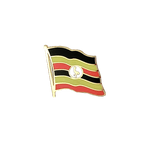 Ouganda Pin's drapeau 2 x 2 cm