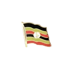 Uganda Flaggen Pin 2 x 2 cm