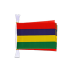 Mauritius Fahnenkette 15 x 22 cm, 3 m