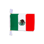Mexique Mini Guirlande fanion 15 x 22 cm, 3 m