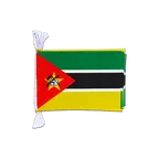 Mosambik Fahnenkette 15 x 22 cm, 3 m