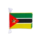 Mozambique Flag Bunting 6x9", 3 m