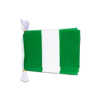 Mini Guirlande fanion Nigeria 15 x 22 cm, 3 m