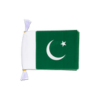 Pakistan Mini Guirlande fanion 15 x 22 cm, 3 m