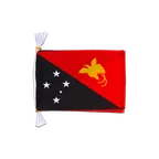 Papua Neuguinea Fahnenkette 15 x 22 cm, 3 m