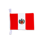 Peru Flag Bunting 6x9", 3 m