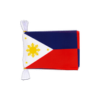 Philippines Mini Guirlande fanion 15 x 22 cm, 3 m