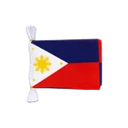 Philippines Flag Bunting 6x9", 3 m