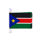 Südsudan Fahnenkette 15 x 22 cm, 3 m
