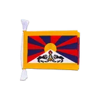 Mini Guirlande fanion Tibet 15 x 22 cm, 3 m