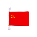 Fahnenkette UDSSR Sowjetunion - 15 x 22 cm, 3 m