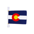 Colorado Fahnenkette 15 x 22 cm, 3 m