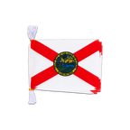 Floride Mini Guirlande fanion 15 x 22 cm, 3 m