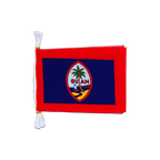 Guam Fahnenkette 15 x 22 cm, 3 m