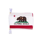 California Flag Bunting 6x9", 3 m
