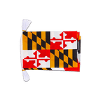 Maryland Mini Guirlande fanion 15 x 22 cm, 3 m
