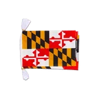 Maryland Flag Bunting 6x9", 3 m