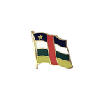 Zentralafrikanische Republik Flaggen Pin 2 x 2 cm