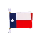 Mini Guirlande fanion Texas 15 x 22 cm, 3 m