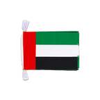 Vereinigte Arabische Emirate Fahnenkette 15 x 22 cm, 3 m