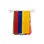 2018 Große WM Fahnenkette 30 x 45 cm