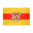 Baden mit Wappen Flagge 30 x 45 cm