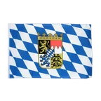 Bayern mit Wappen Flagge 30 x 45 cm