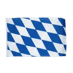 Petit drapeau Bavière sans blason 30 x 45 cm