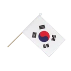 Drapeau sur hampe Corée du Sud 15 x 22 cm