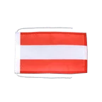 Austria Flag with ropes 8x12"