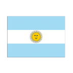 Argentine Autocollant drapeau 7 x 10 cm, 5 pcs