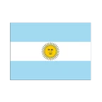 Argentinien Aufkleber 7 x 10 cm, 5 Stück