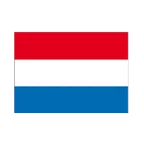 Autocollant drapeau Pays-Bas 7 x 10 cm, 5 pcs
