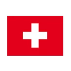 Switzerland Flag Sticker 3x4", 5 pcs