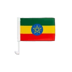 Ethiopia with star Car Flag 12x16"