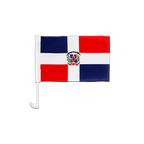 Dominikanische Republik Autofahne 30 x 40 cm
