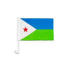 Djibouti Car Flag 12x16"