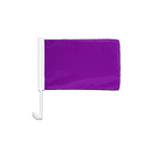 Purple Car Flag 12x16"