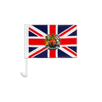 Großbritannien mit Wappen Autofahne 30 x 40 cm