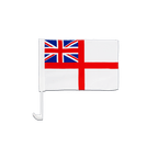 Großbritannien White Ensign Autofahne 30 x 40 cm